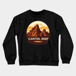 capitol reef utah Crewneck Sweatshirt